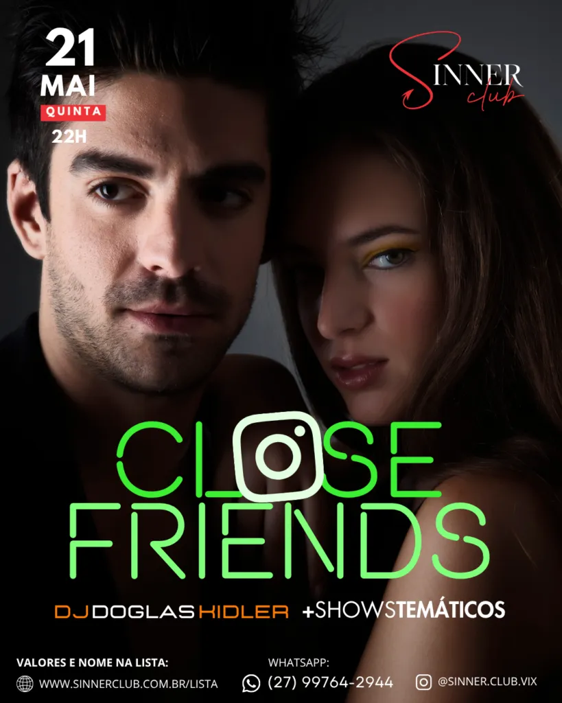 Cartaz - Close Friends
